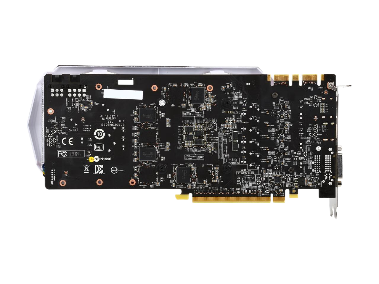 MSI GeForce GTX 980 OC 4GB GDDR5 256-Bit DirectX 12 Video Graphics Card GTX 980 4GD5T OC