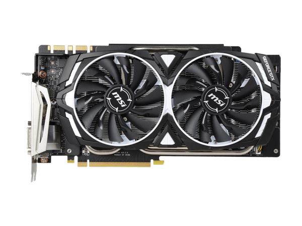 MSI GeForce GTX 1080 Ti ARMOR 11G OC 11GB GDDR5X PCI Express 3.0