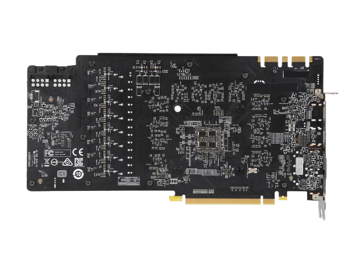 MSI GeForce GTX 1080 Ti ARMOR 11G OC 11GB GDDR5X PCI Express 3.0 x16 SLI Support Video Graphics Card Card