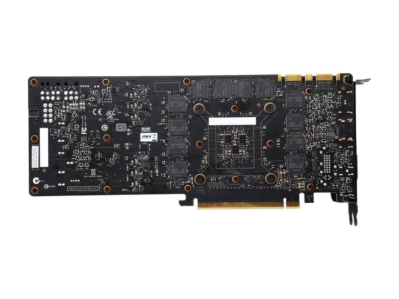 PNY Quadro M6000 12GB 384-bit GDDR5 PCI Express 3.0 x16 10.5" x 4.4", Dual Slot Workstation Video Card VCQM6000-PB