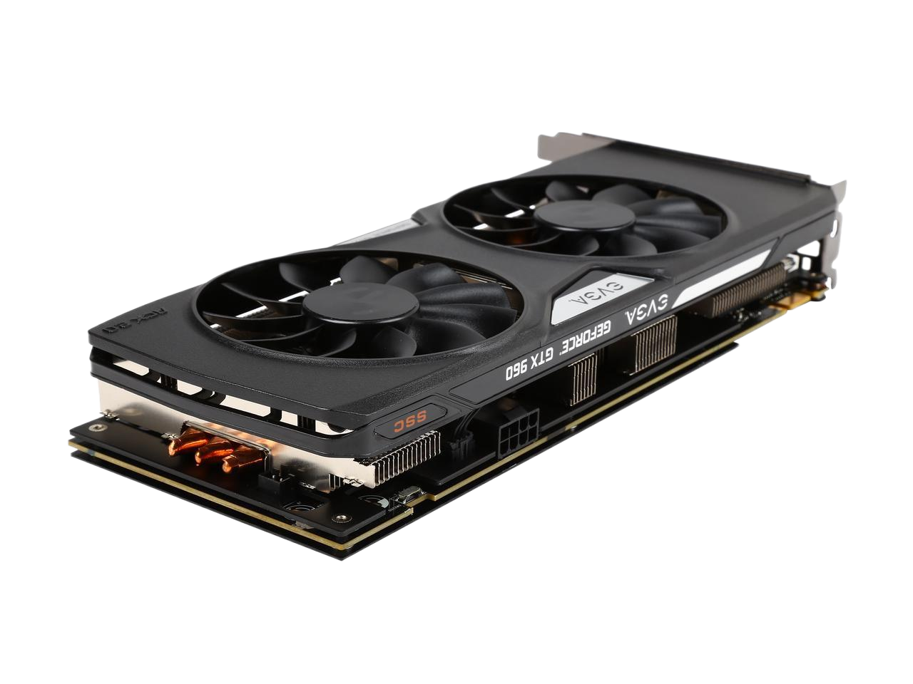 EVGA GeForce GTX 960 4GB SSC GAMING w/ Installed Backplate Graphics Card 04G-P4-3967-KR