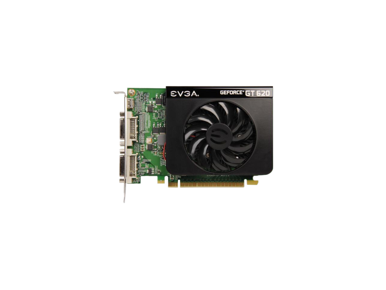 EVGA GeForce GT 620 1GB 64-Bit DDR3 DirectX 12 PCI Express 2.0 x16 HDCP Ready Video Card 01G-P3-2621-KR