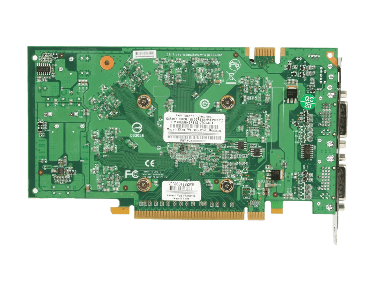 PNY GeForce 9800 GT 10 512MB DDR3 DirectX 256-Bit PCI Express 2.0 x16 HDCP Ready SLI Support Video Card VCG98GTEE5XPB