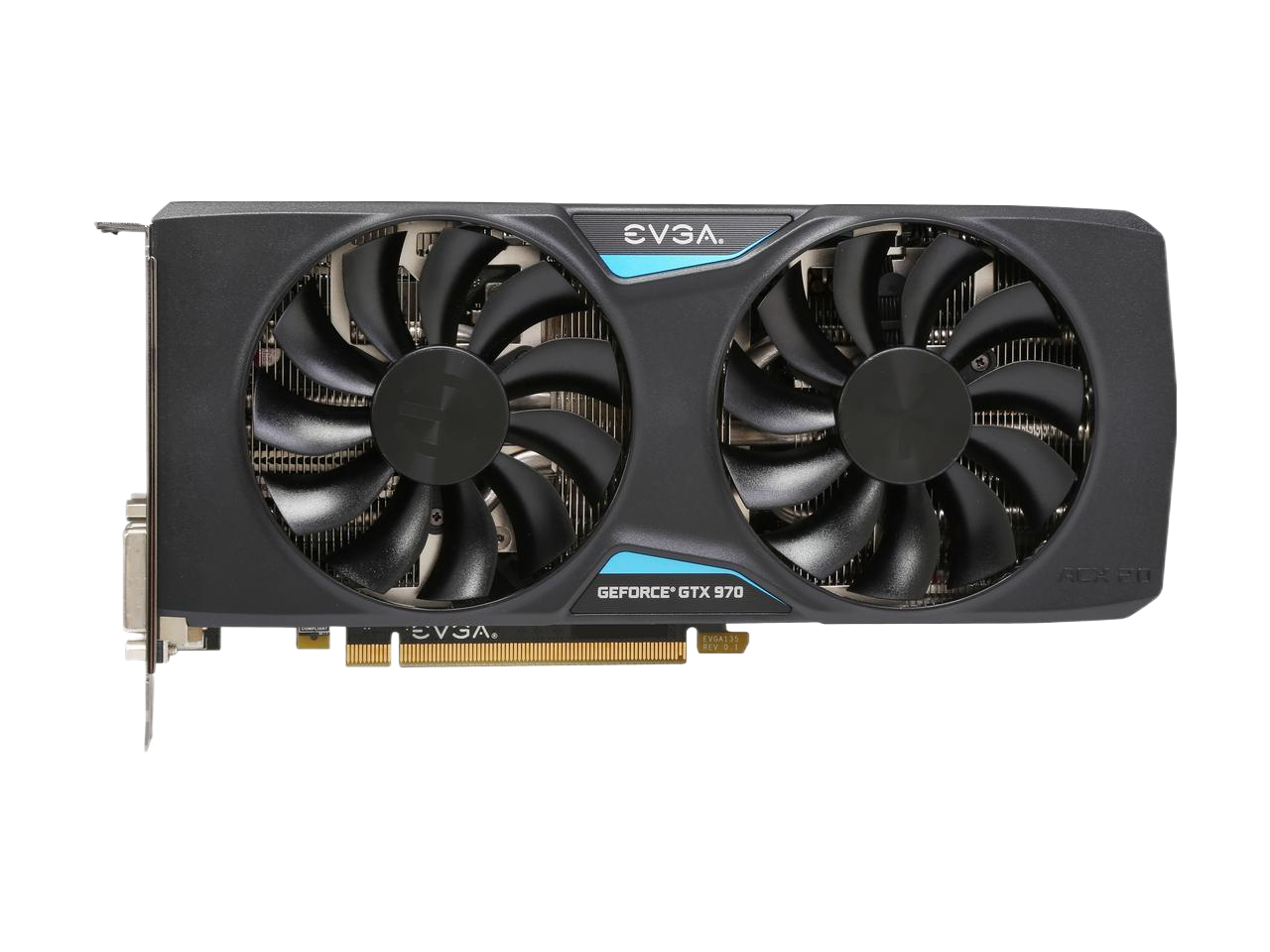 EVGA GeForce GTX 970 4GB SC GAMING ACX 2.0, 26% Cooler and 36% Quieter Cooling Graphics Card 04G-P4-2974-KR