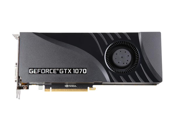 PNY GeForce GTX 1070 8GB GDDR5 DirectX 12 256-Bit PCI Express 3.0