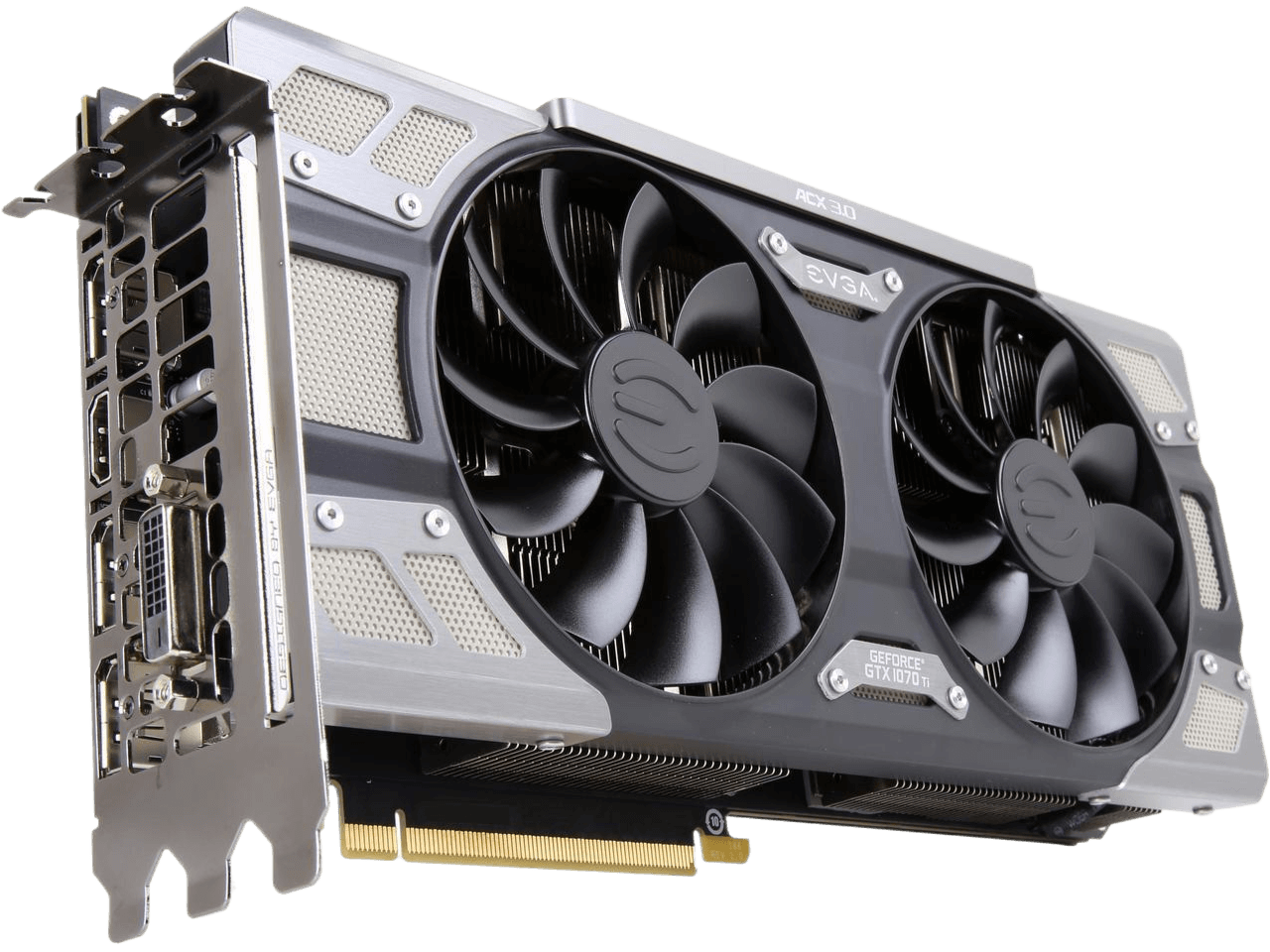 EVGA GeForce GTX 1070 Ti FTW ULTRA SILENT GAMING 8GB GDDR5 ACX 3.0 & RGB LED Graphics Card 08G-P4-6678-KR