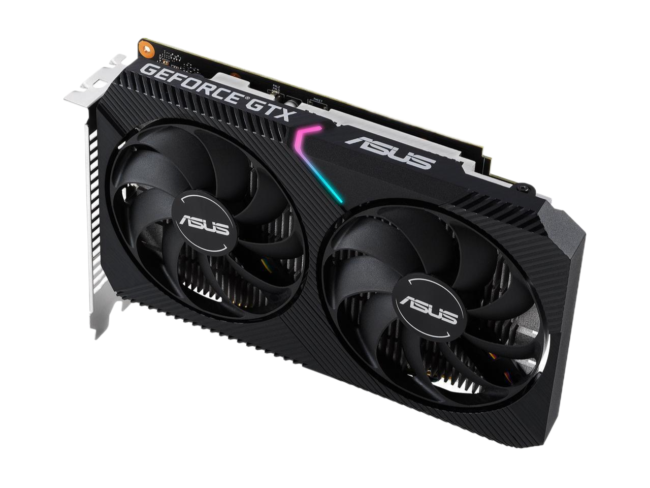 ASUS Dual GeForce GTX 1650 4GB GDDR6 PCI Express 3.0 Video Card DUAL-GTX1650-O4GD6-MINI