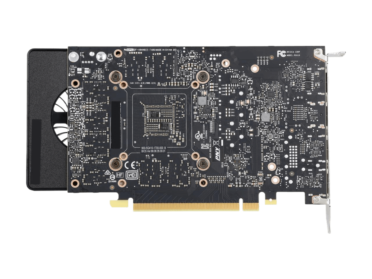 PNY NVIDIA Quadro P2000 5GB GDDR5 4DisplayPorts PCI-Express Video Card VCQP2000-PB