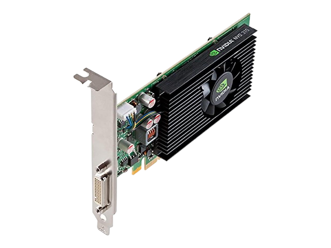 HP NVIDIA Quadro NVS315 1GB PCIE x16 Graphics Card for Z Series Workstations E1C65AA