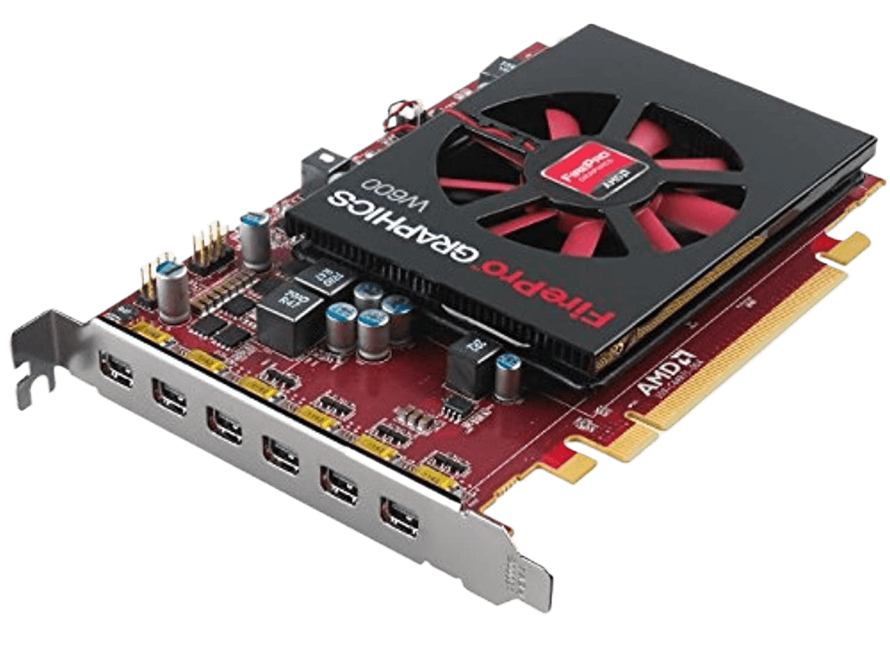 Sapphire AMD FirePro W600 2GB GDDR5 6 Mini DisplayPort Eyefinity 6 Edition PCI-Express Workstation Graphics Cards 100-505835