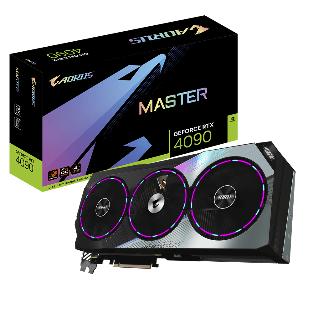 Gigabyte GeForce RTX 4090 AORUS Master 24GB GV-N4090AORUS M-24GD Graphics Card