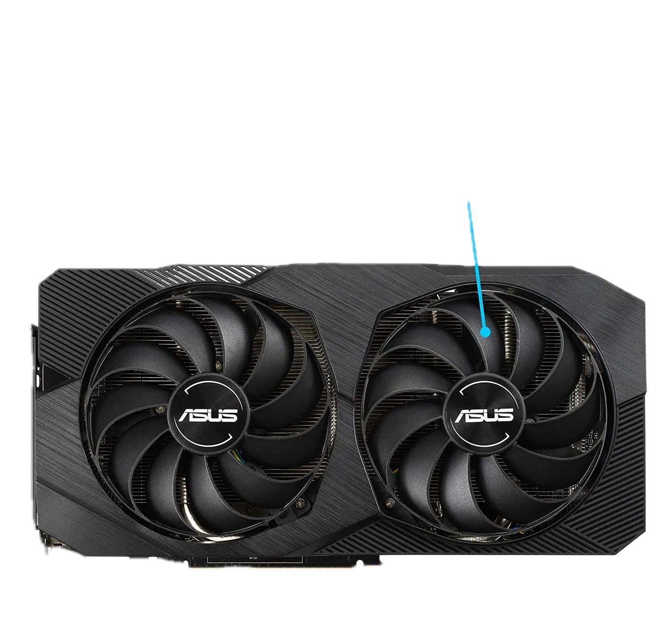 ASUS AMD Dual Radeon RX 5500 XT EVO OC Edition Gaming Graphics Card