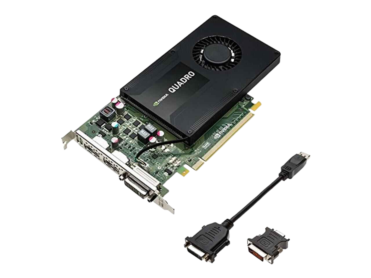 HP NVIDIA Quadro K2200 4GB GDDR5 PCI Express 2.0 x16 Video Card 765148-001, J3G88AT