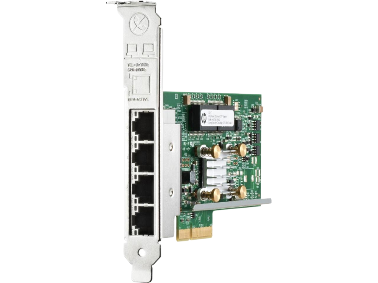 HP 649871-001 Ethernet 1Gb 4Port 331T Adapter Network Adapter 4 Ports