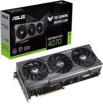 ASUS TUF Gaming GeForce RTX 4070 OC Edition PCIe 4.0, 12GB GDDR6X, HDMI 2.1, DisplayPort 1.4a Gaming Graphics Card