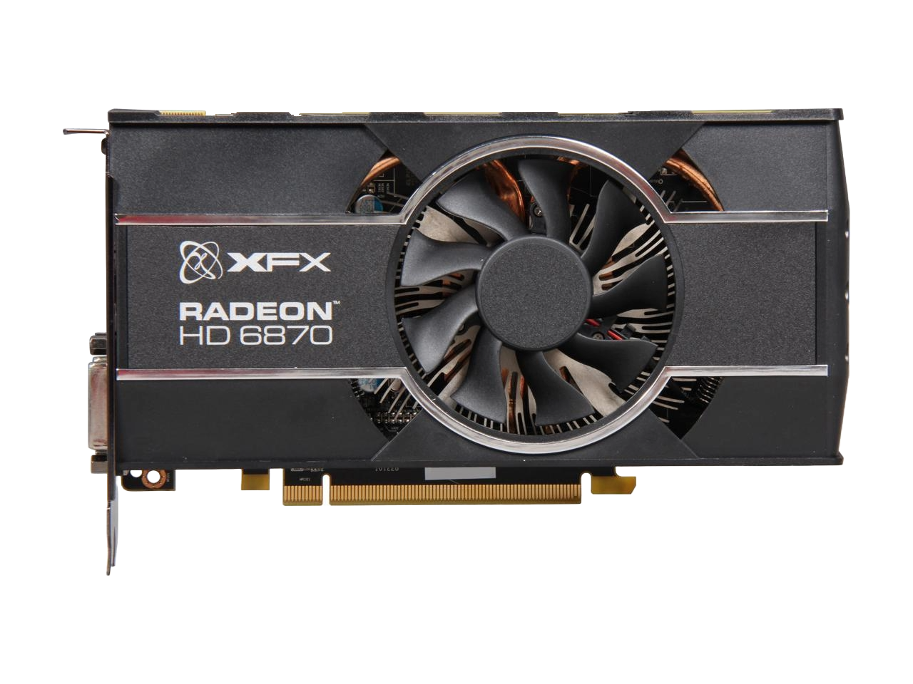 XFX Radeon HD 6870 1GB GDDR5 PCI Express 2.1 x16 CrossFireX Support Video Card HD-687A-ZHFC