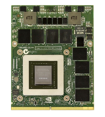 HP NVIDIA Quadro K4000M N14E-Q3-A2 4GB 256-bit GDDR5 MXM 3.0 Graphics Card 700107-001