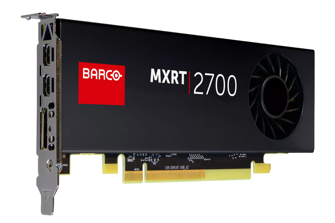 Barco MXRT-2700 Graphics Card 2GB GDDR5 Display Memory