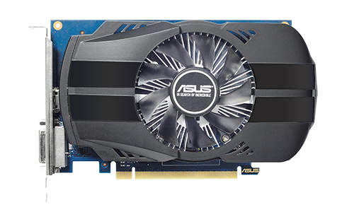 ASUS GeForce GT 1030 2GB Phoenix Fan OC Edition HDMI DVI  PH-GT1030-O2G Graphics Card