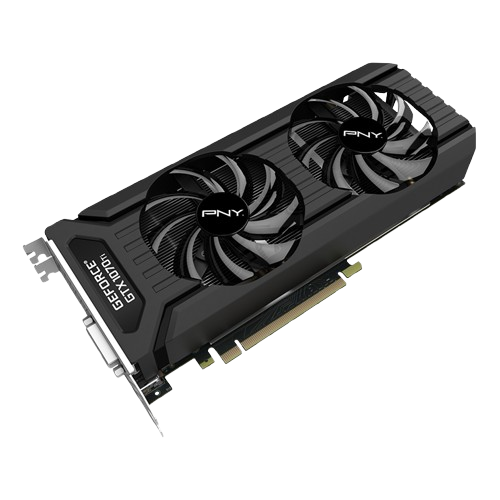 PNY GeForce GTX 1070 Ti 8GB GDDR5 PCI Express 3.0 x16 SLI Support Video Card