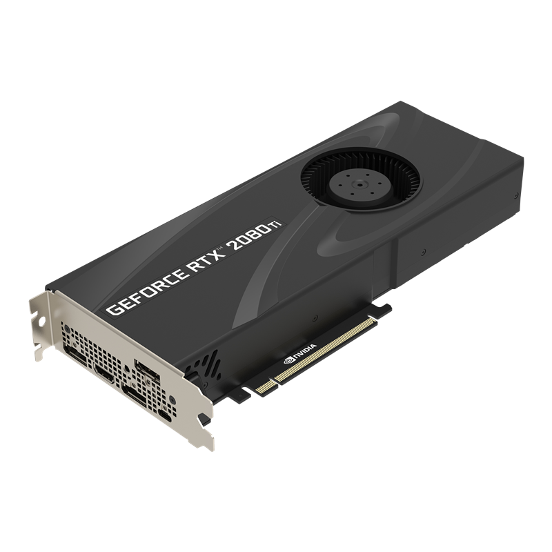 PNY GeForce RTX 2080 Ti 11GB Blower Video Graphics Card VCG2080T11BLPPB