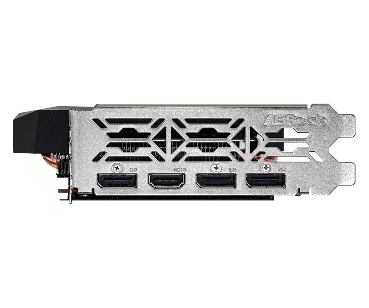 ASRock AMD Radeon RX 6600 Challenger D 8GB GDDR6 1792 128-bit 7680 x 4320 Video Cards