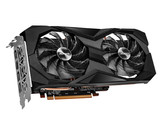 ASRock AMD Radeon RX 6600 Challenger D 8GB GDDR6 1792 128-bit 7680 x 4320 Video Cards