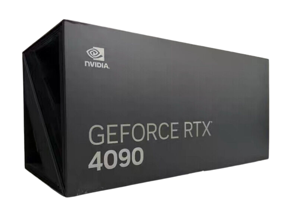 NVIDIA GeForce RTX 4090 Founders Edition 24GB GDDR6X - Titanium and Black Graphics Card