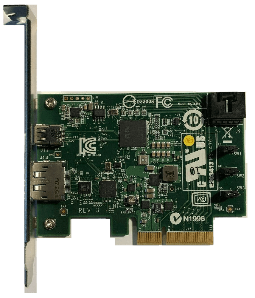 HP Thunderbolt-2 PCIe 1-port I/O Card, F3F43AT