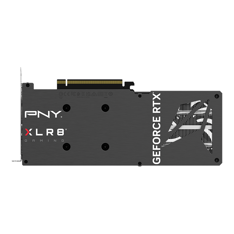 PNY GeForce RTX 4060 8GB XLR8 Gaming VERTO RGB Triple Fan DLSS 3 Graphics Card VCG40608TFXXPB1