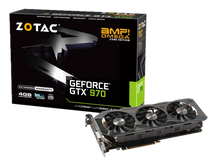 ZOTAC NVIDIA GeForce GTX 970 AMP! OMEGA Core Edition 4GB GDDR5 DVI/HDMI/3DisplayPort PCI-Express Video Graphics Card