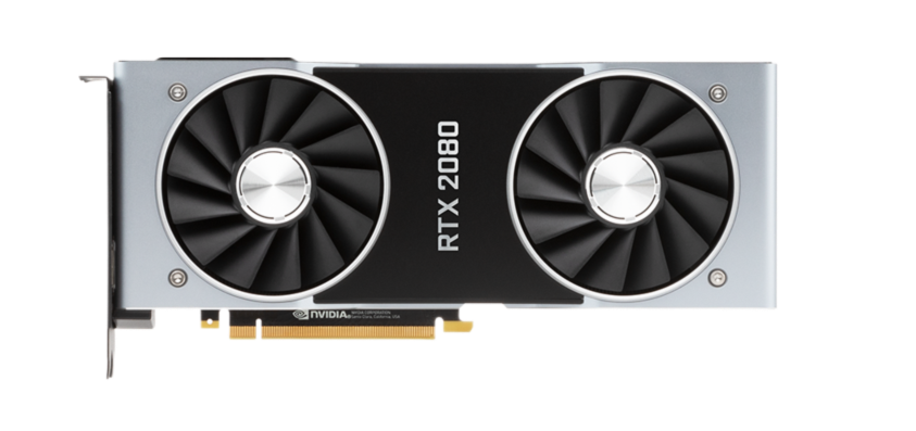 NVIDIA GeForce RTX 2080 Founders Edition 8GB GDDR6 PCI Express 3.0 Graphics Card 9001G1802500000