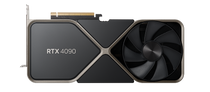 NVIDIA GeForce RTX 4090 Founders Edition 24GB GDDR6X - Titanium and Black Graphics Card