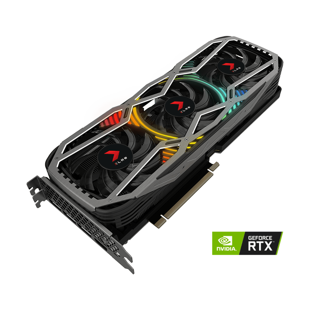 PNY GeForce RTX 3090 24GB XLR8 Gaming EPIC-X RGB Triple Fan VCG309024TFXPPB Graphics Card