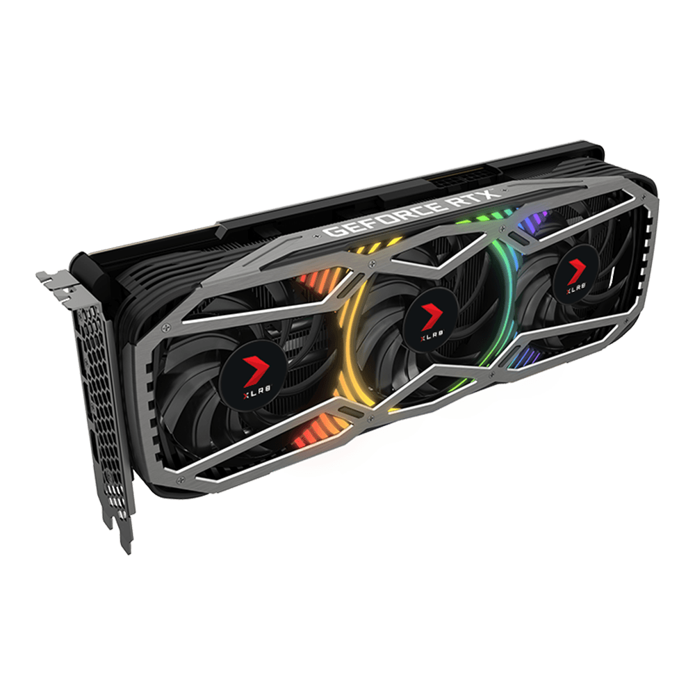 PNY GeForce RTX 3080 10GB XLR8 Gaming REVEL EPIC-X RGB Triple Fan Graphics Card