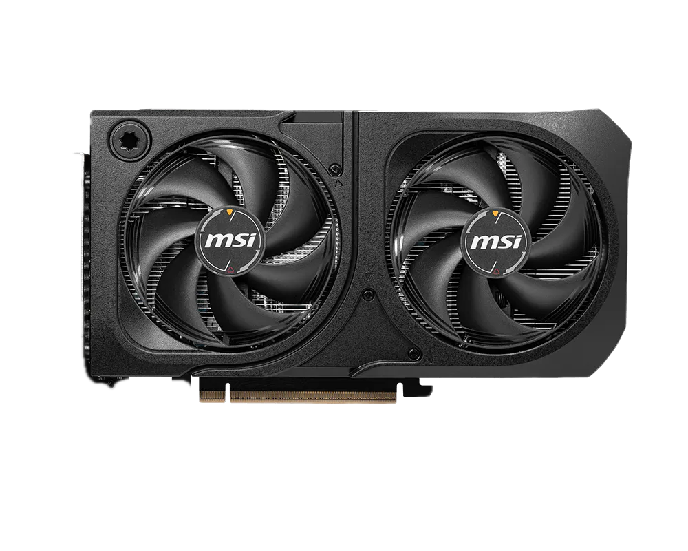 MSI SHADOW GeForce RTX 5060 Ti 8GB GDDR7 PCI Express 5.0 Graphics Card RTX 5060 Ti 8G SHADOW 2X OC PLUS