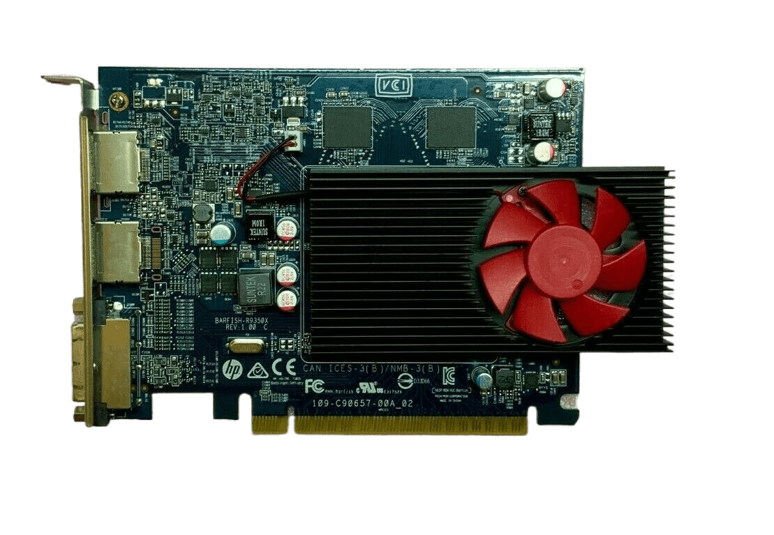 HP Radeon R9 350 Graphics Card 2 GB PCI Express 3.0 x16