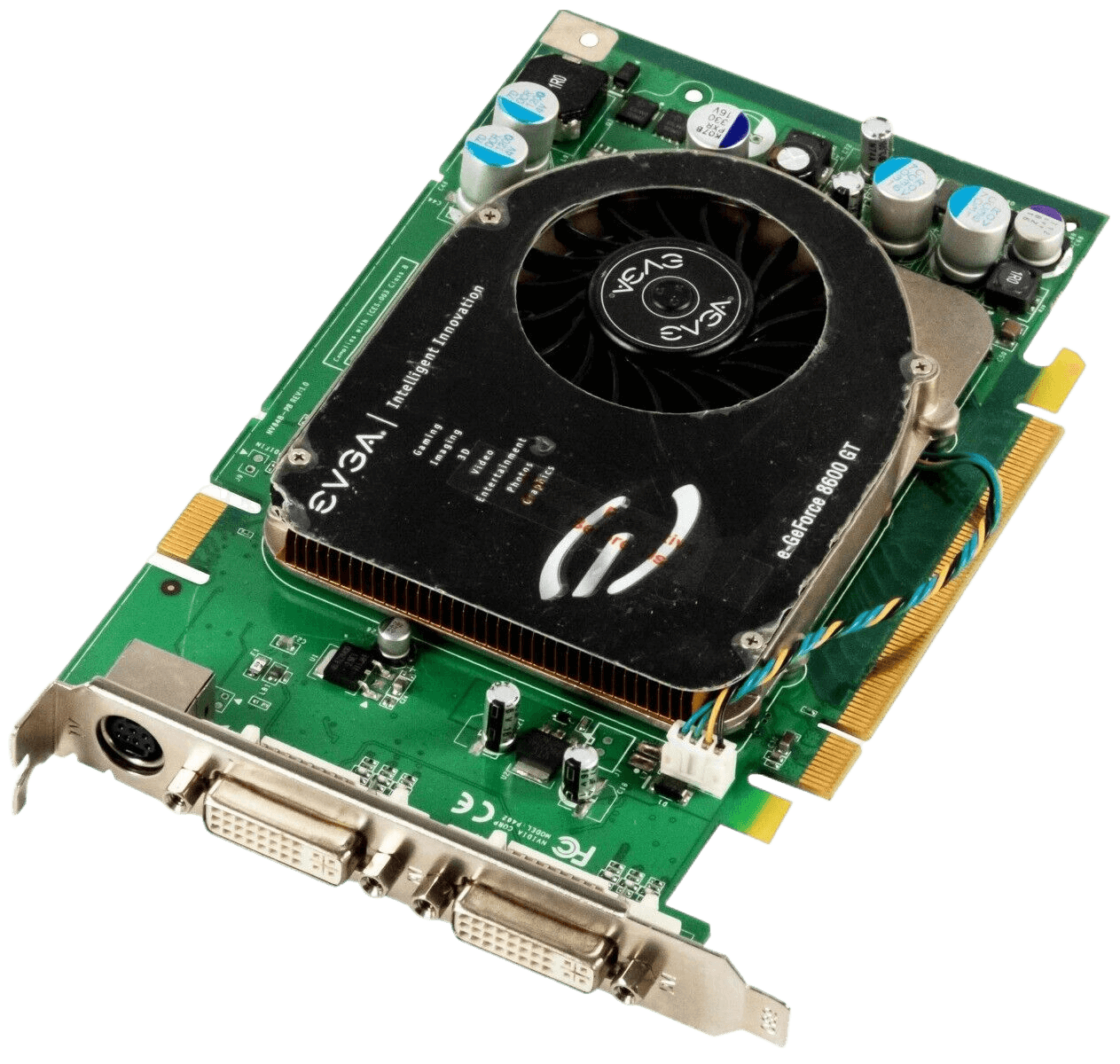 EVGA e-GeForce 8600 GT 256 MB PCI-Express Graphics Card  256-P2-N751-TR