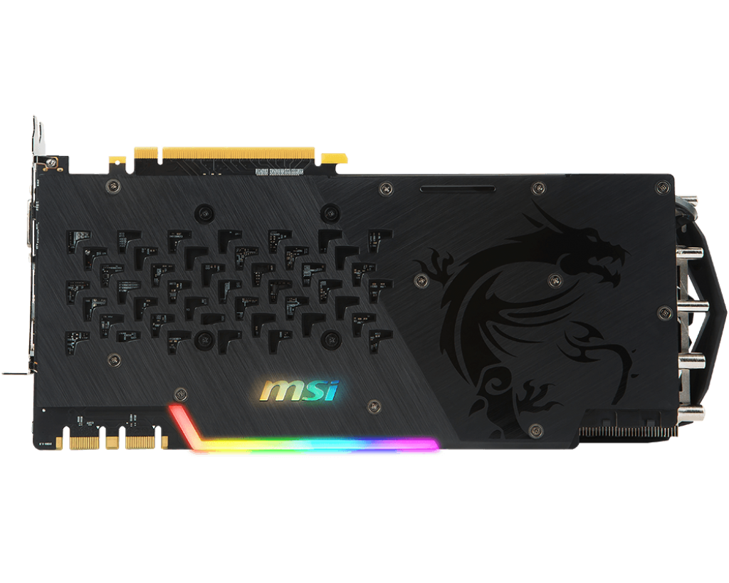 MSI GeForce GTX 1080 Ti GAMING X TRIO 11GB GDDR5X PCI Express 3.0 x16 SLI Support ATX Video Card