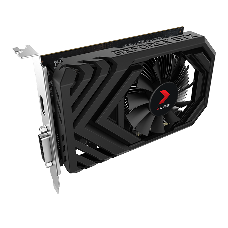 PNY GeForce GTX 1650 4GB XLR8 Gaming Overclocked Edition Single