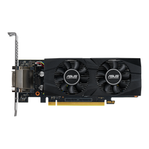 ASUS GF GTX 1650 4 GB GDDR5 PCIe 3.0 x16 low profile DVI HDMI Graphics Card GTX1650-O4G-LP-BRK-OC